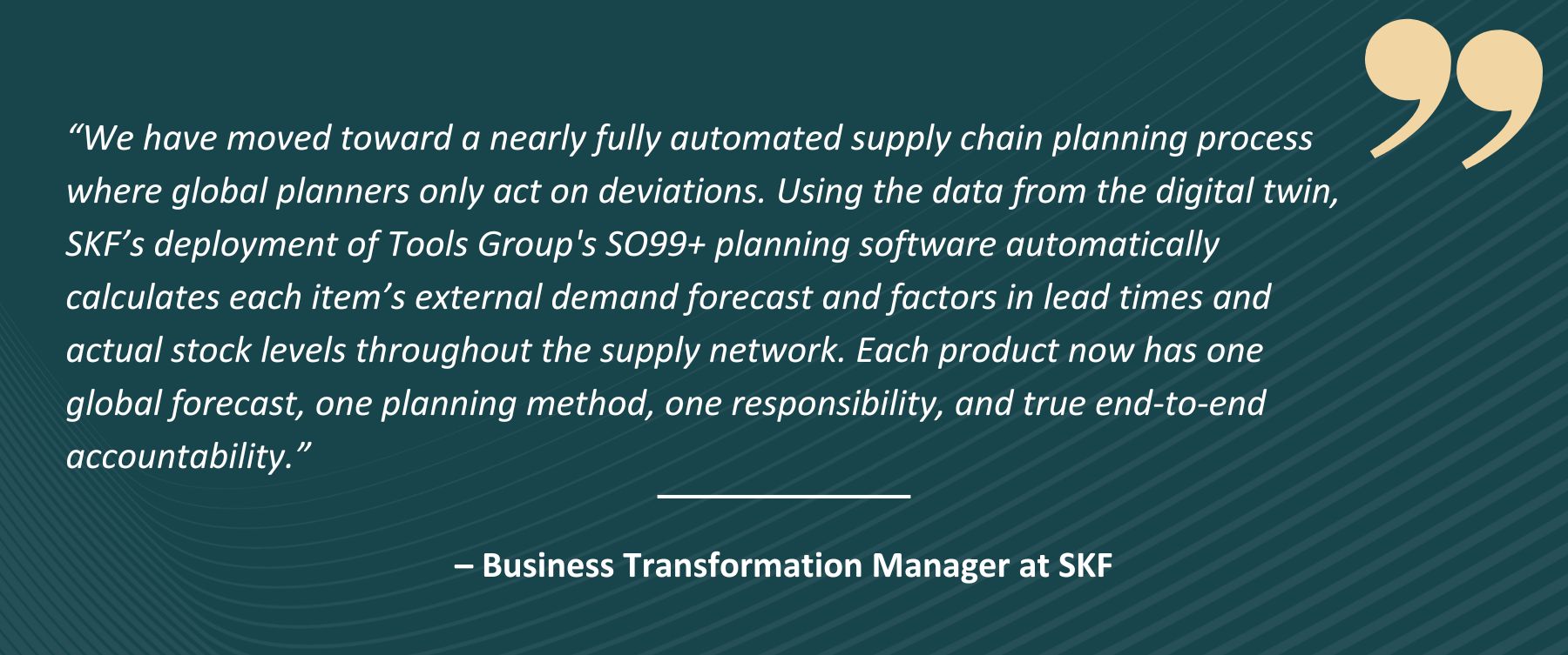 SKF quote